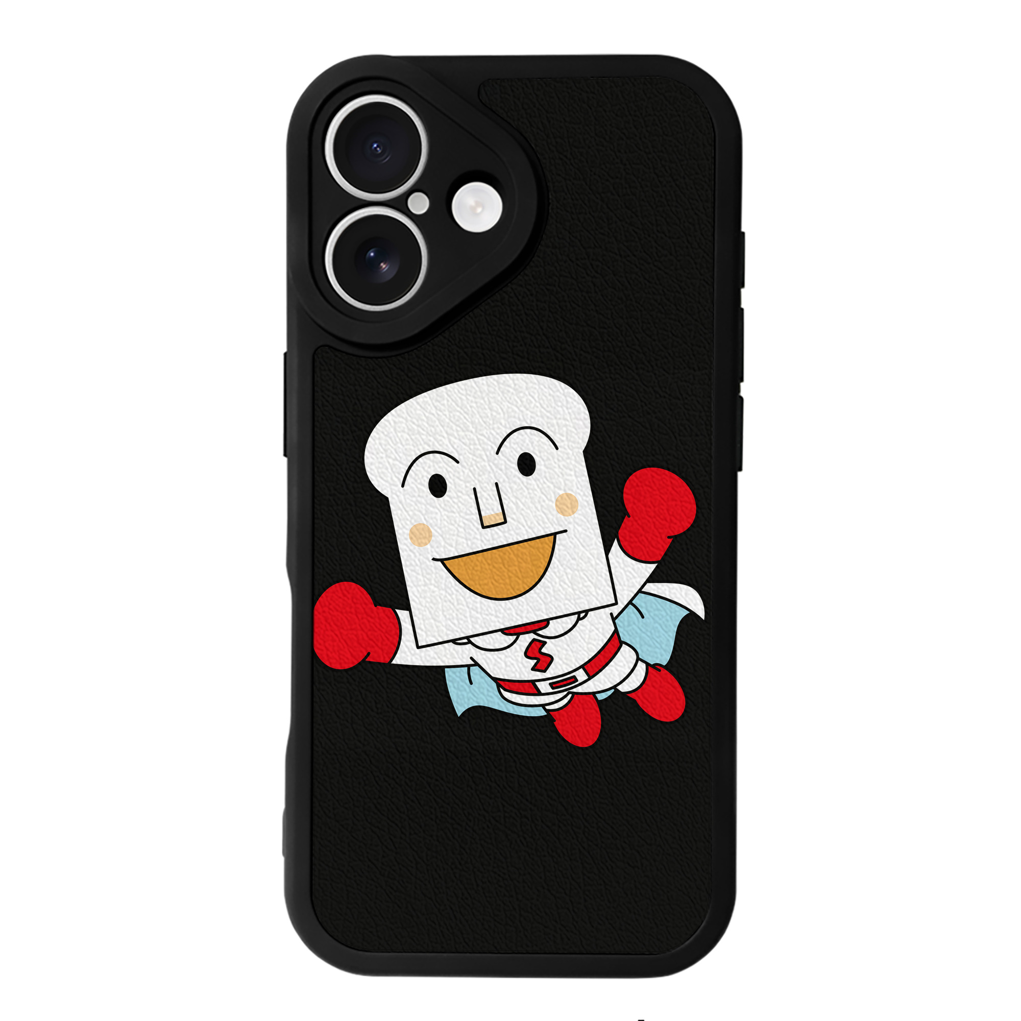 （画像用） アンパンマン Anpanman 【iPhone 16シリーズ対応】シリコンスマホケース（レザー調） 材質：シリコン
